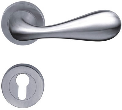 Solid Stainless Steel Lever Handle
